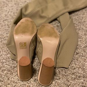 Shoes | Nude Thigh High Boots Thigh High Boots Nude Boots Beige Boots